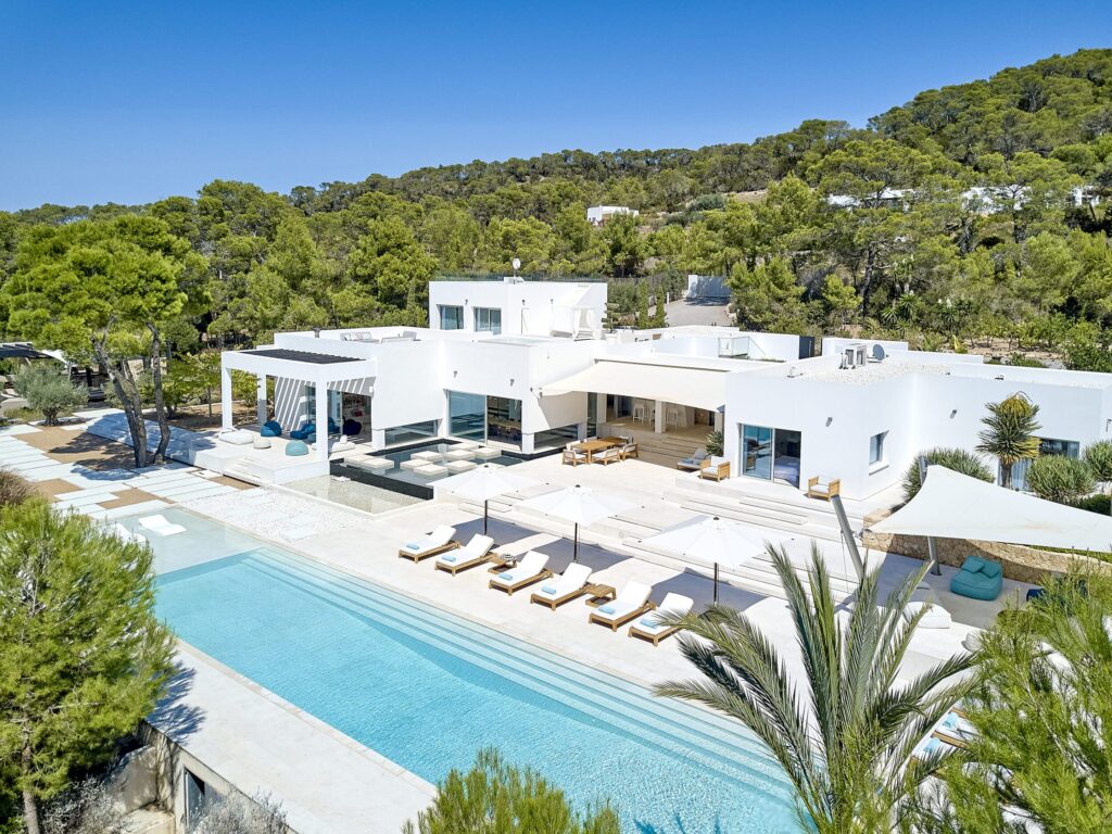 Luxury rental Retreats and villas by V1 retreats Cala tarida Ibiza Spain