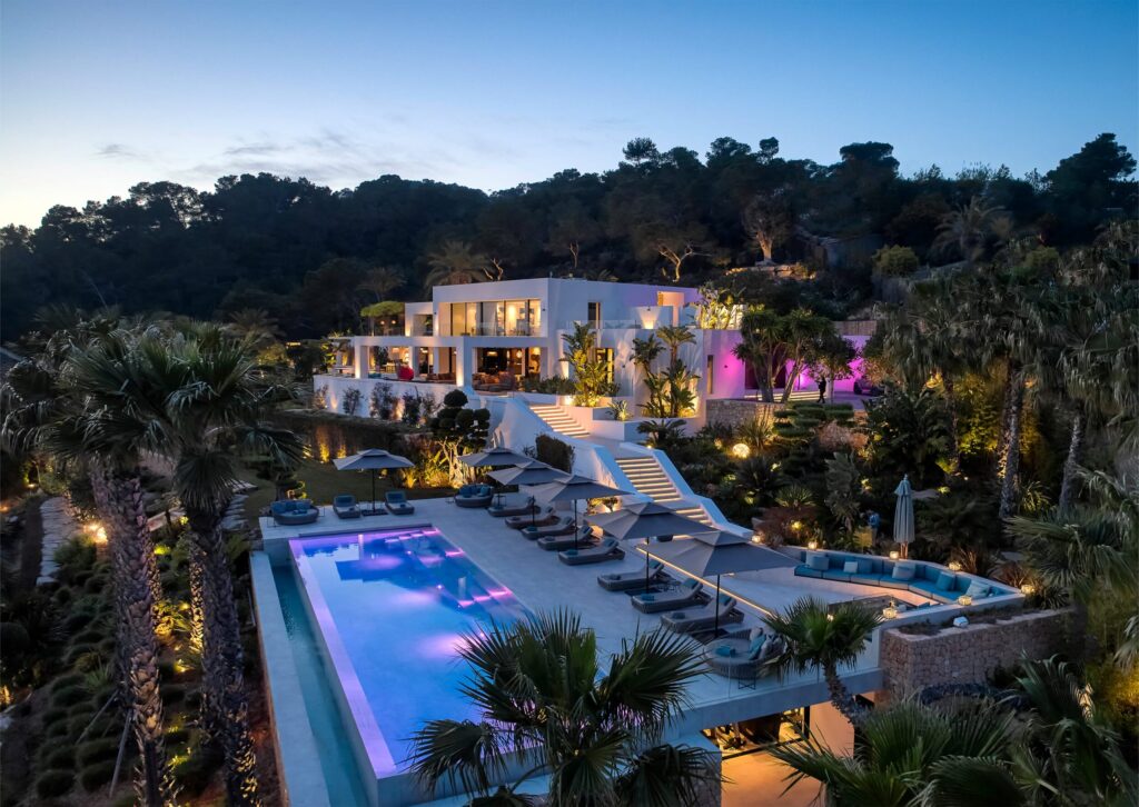Luxury rental Retreats and villas by V1 retreats S’Estanyol ibiza spain