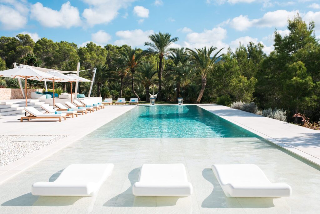 Luxury rental Retreats and villas by V1 retreats Cala tarida Ibiza Spain