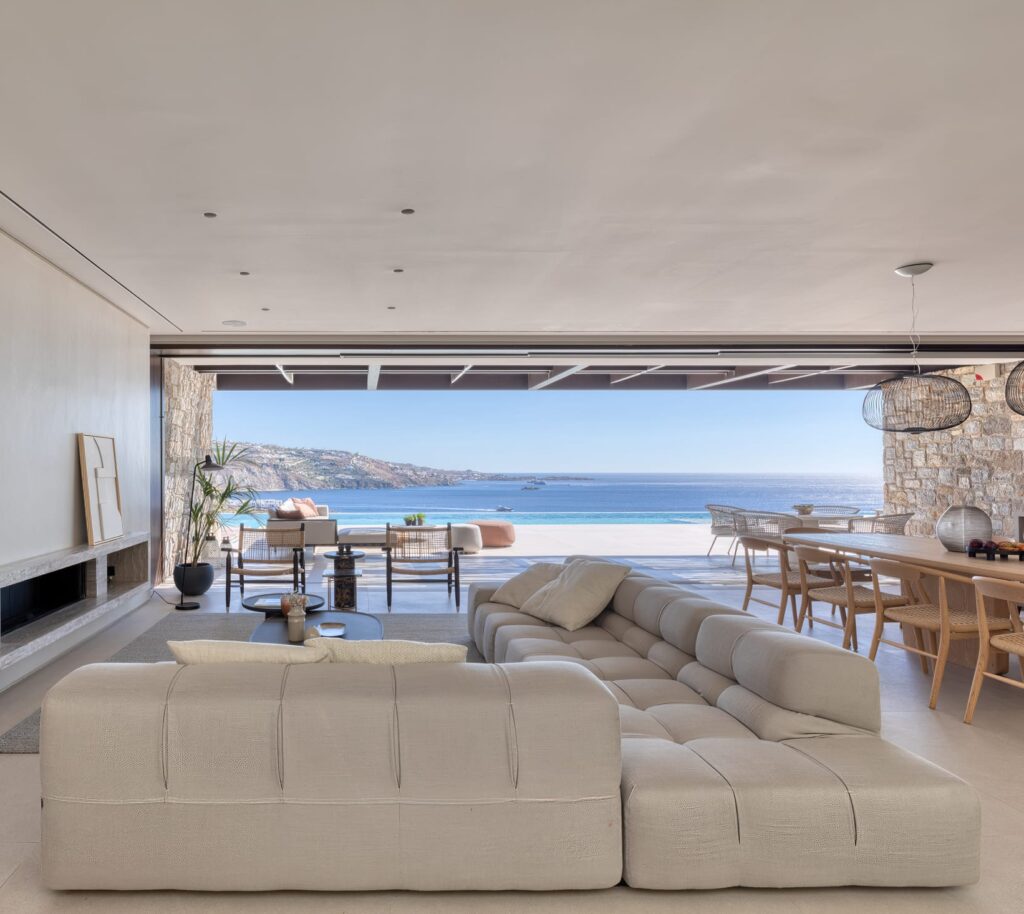 Luxury rental Retreats and villas by V1 retreats Mykonos Greece