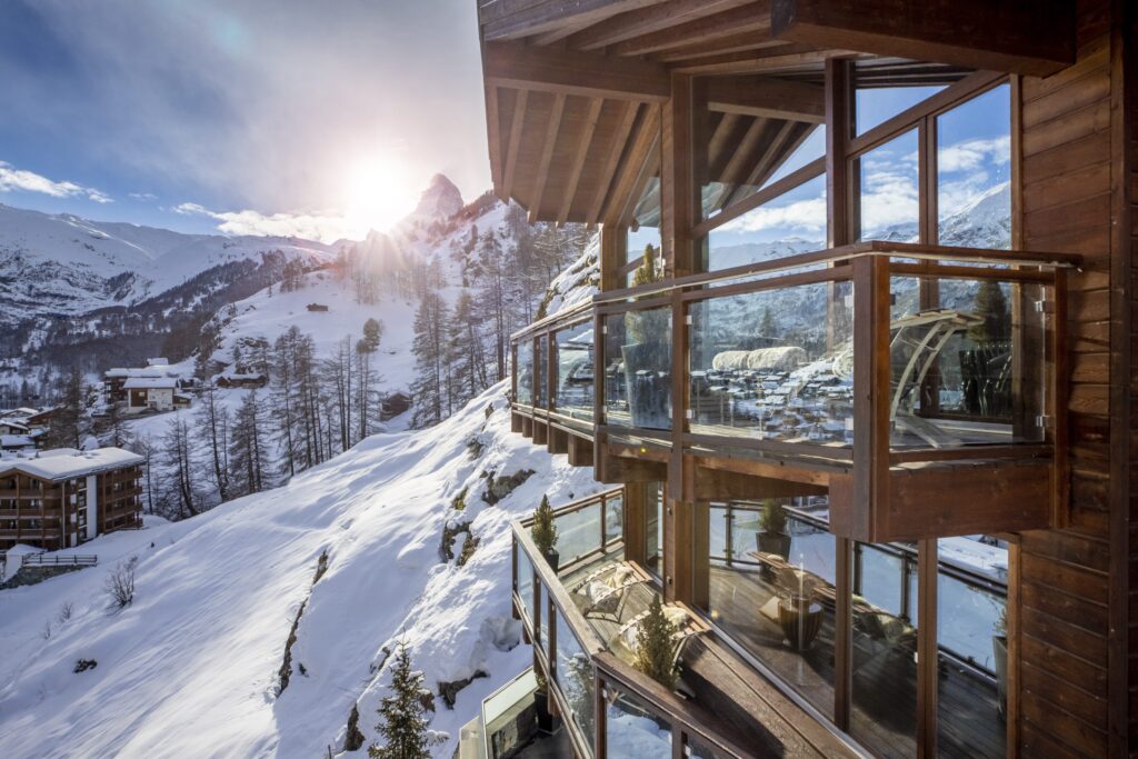Luxury rental Retreats chalets and villas by V1 retreats Zermatt switzerland